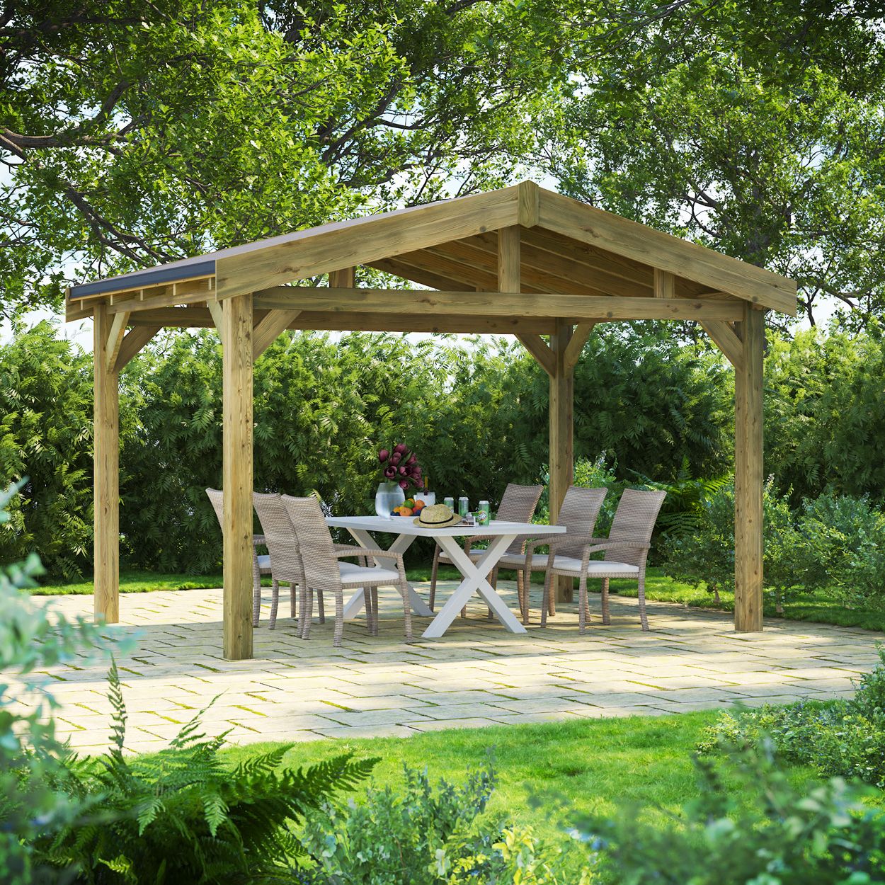 Powersheds Apex Gazebo 10ftx14ft