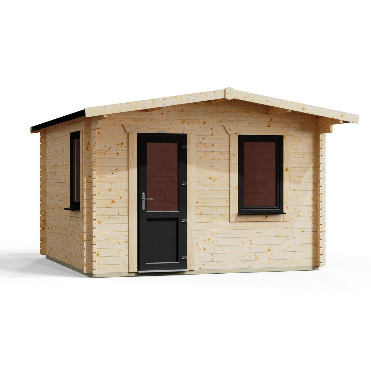 Powersheds Apex Retreat LCabin 12ftx12ft SD Window
