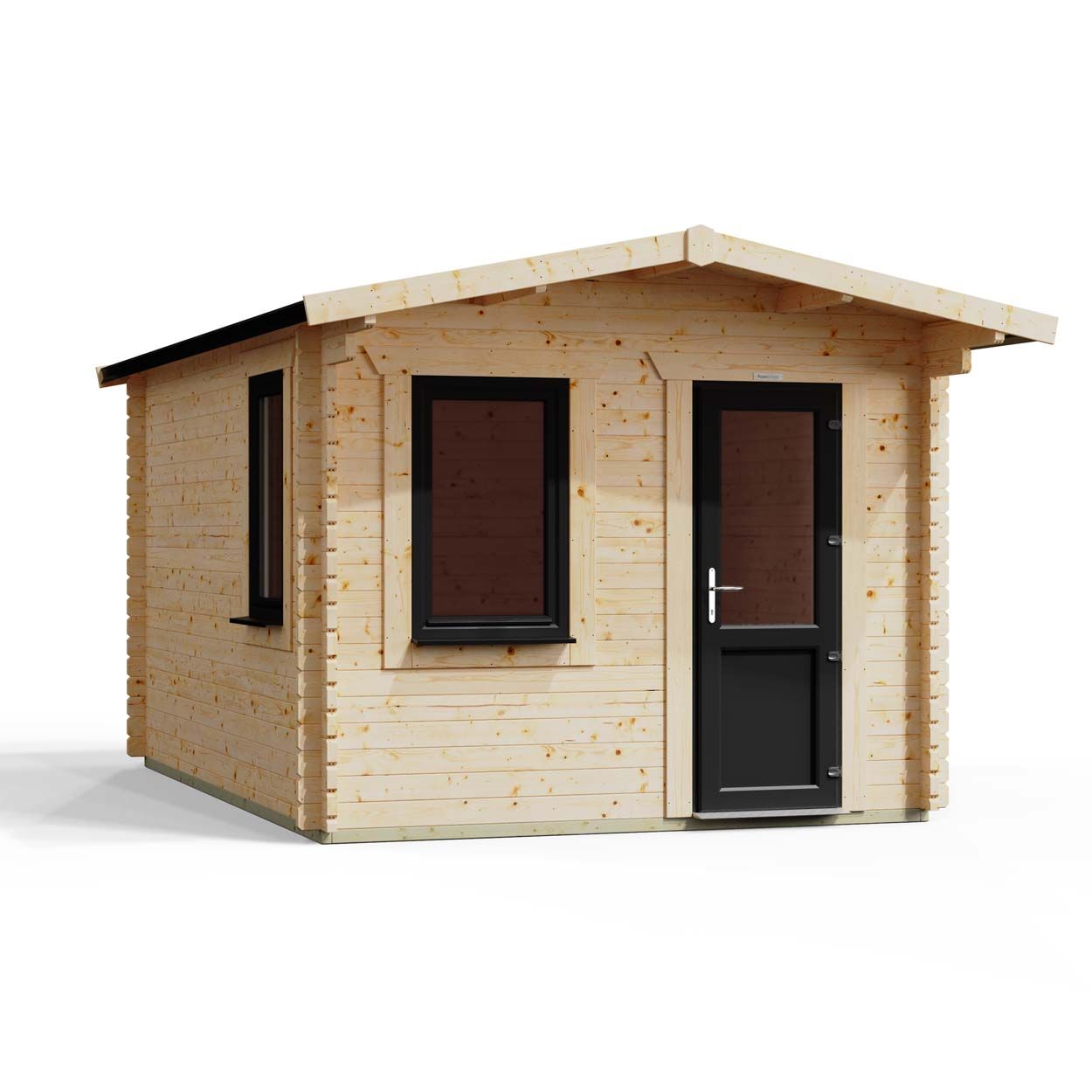 Powersheds Apex Retreat LCabin 10ftx14ft Window SD
