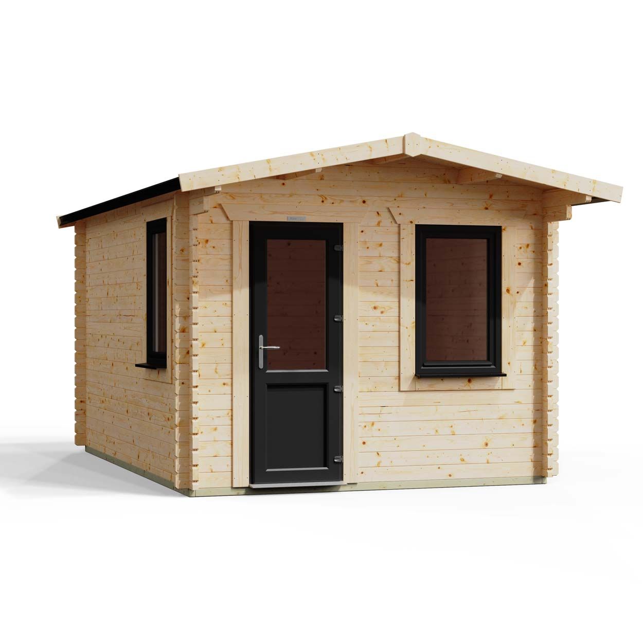 Powersheds Apex Retreat LCabin 10ftx14ft SD Window