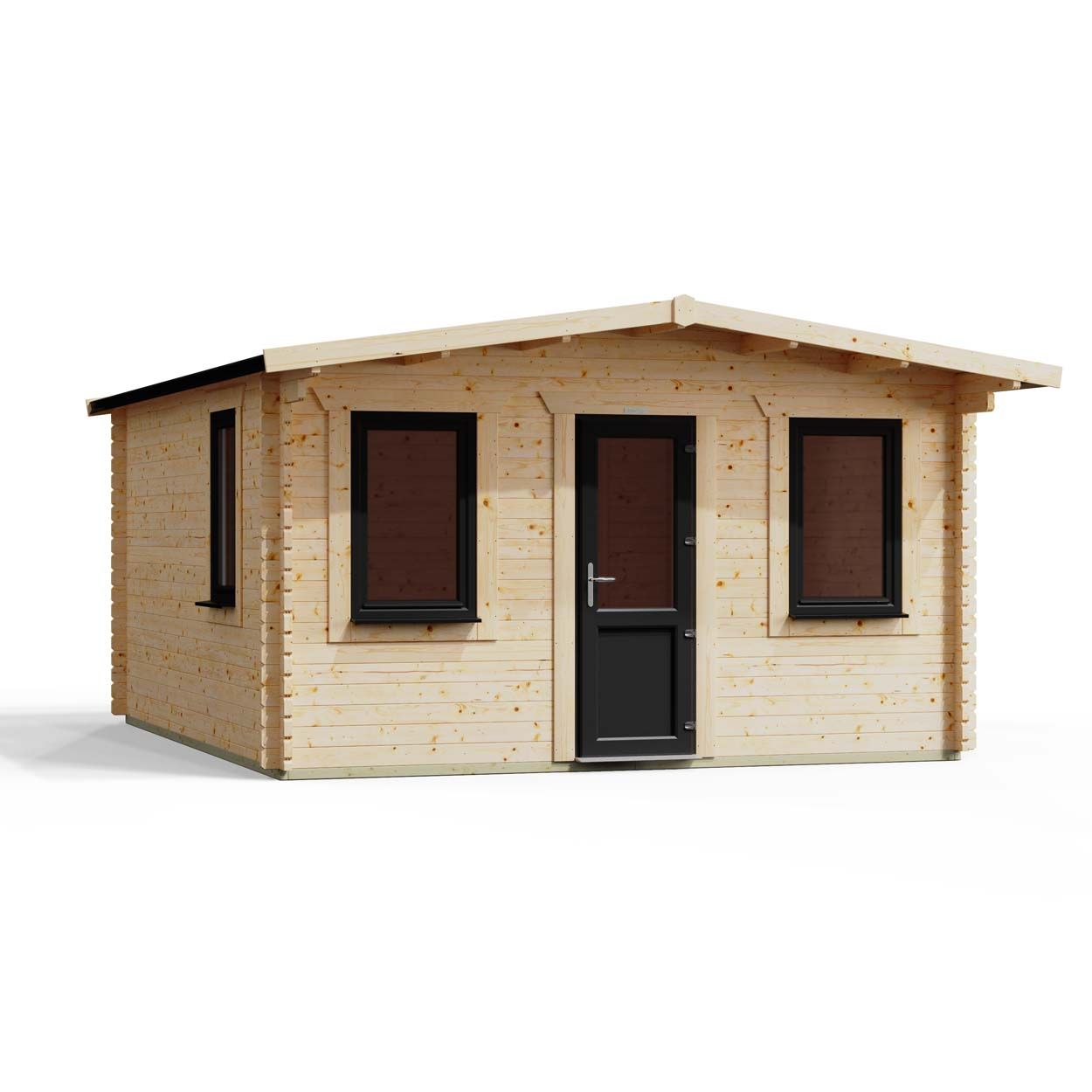 Powersheds Apex Deluxe Retreat LCabin 14ftx16ft DC