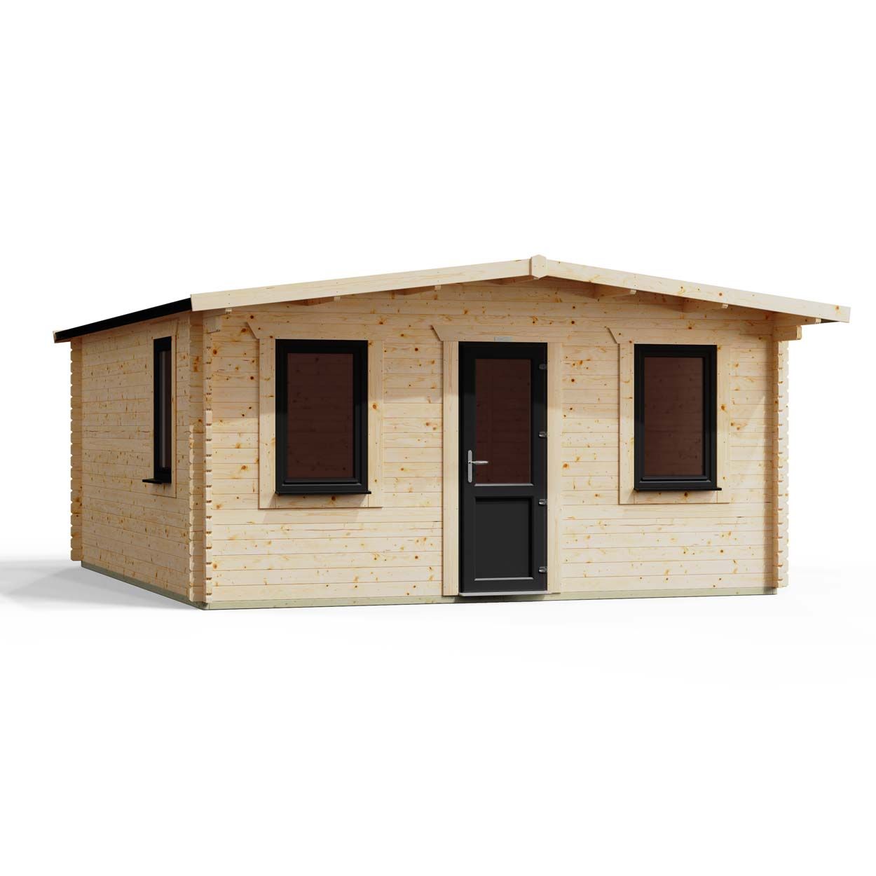 Powersheds Apex Deluxe Retreat LCabin 16ftx18ft DC