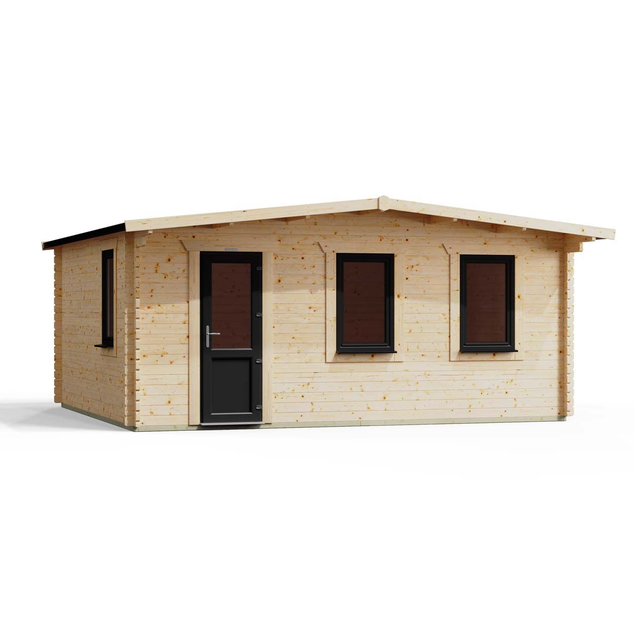 Powersheds Apex DeluxeRetreat LCabin 18ftx16ft DTL