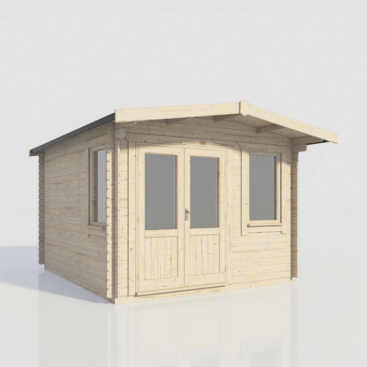 Powersheds Chalet Clasic LCabin 14ftx12ft DTL 44mm