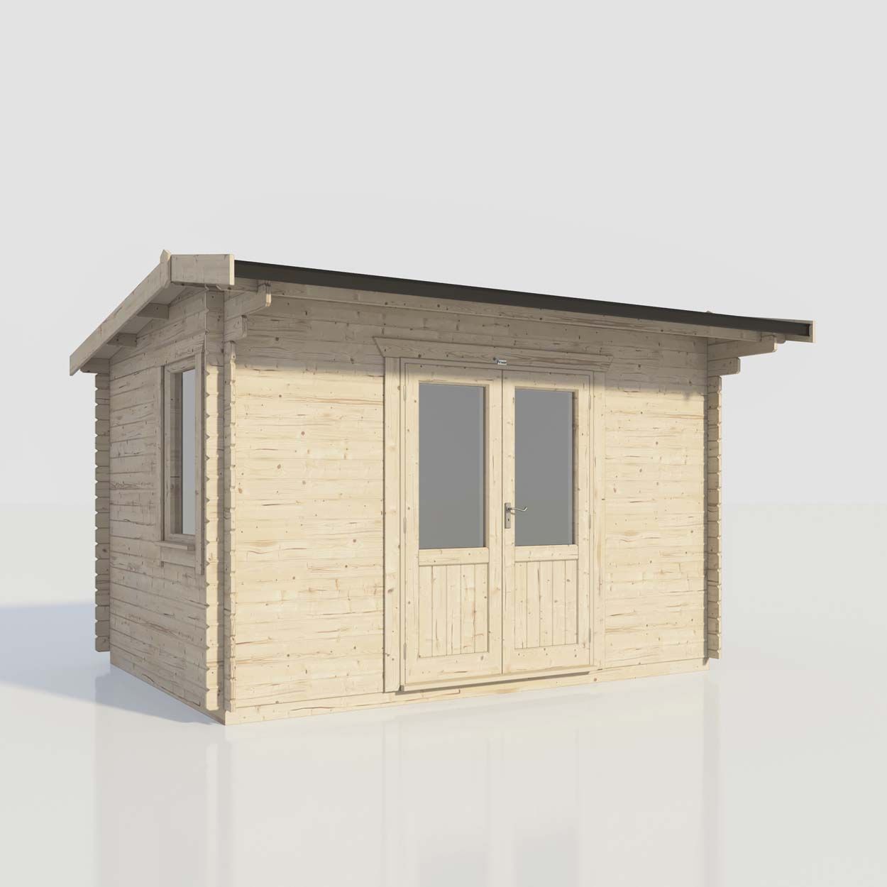 Powersheds Apex Clasic LCabin 14ftx10ft DC 44mm