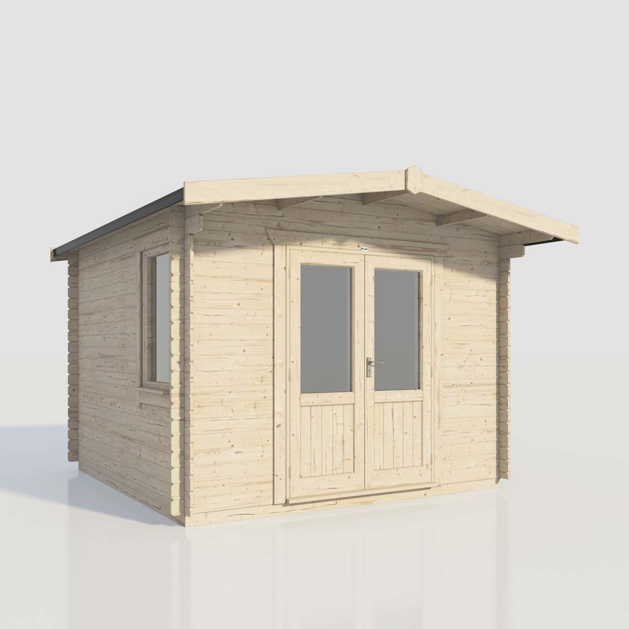 Powersheds Chalet Clasic LCabin 12ftx12ft DC 44mm