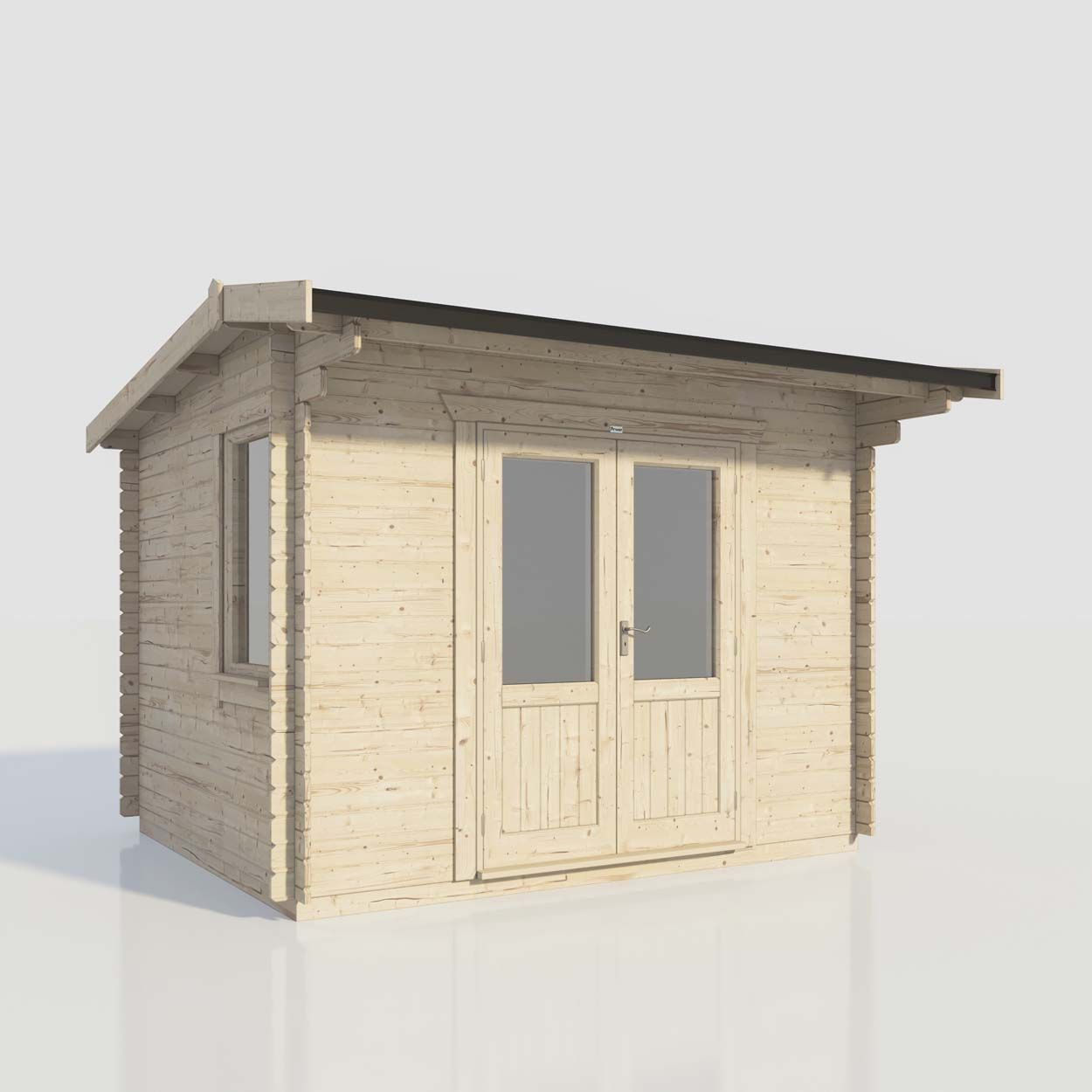 Powersheds Apex Clasic LCabin 12ftx10ft DC 44mm