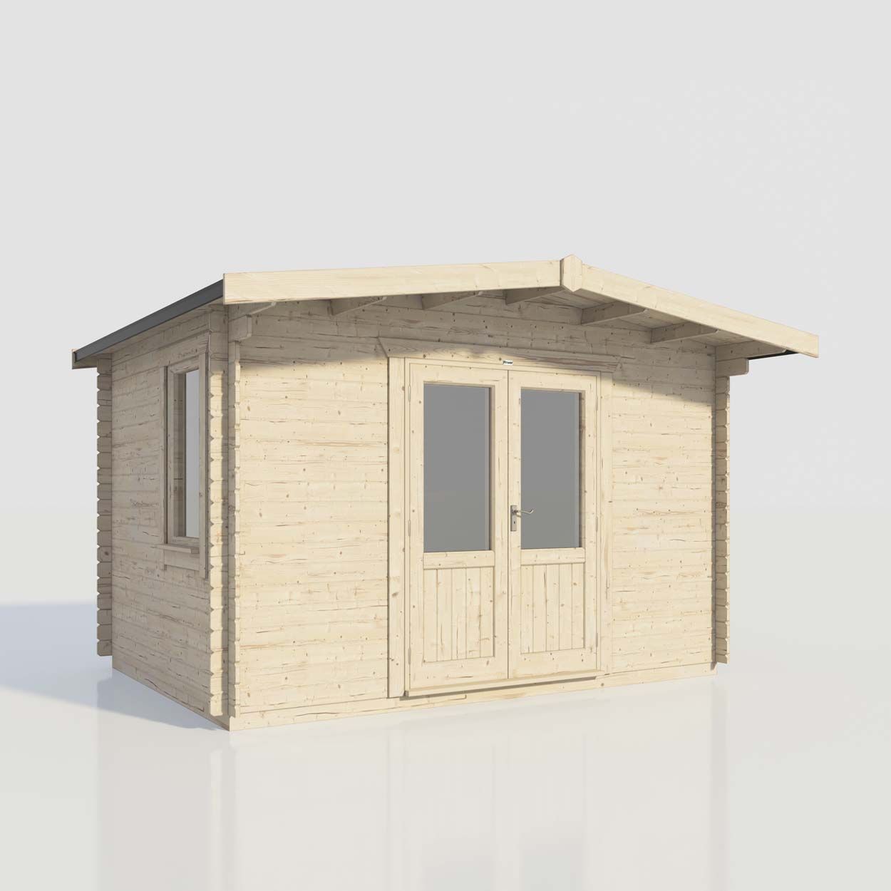 Powersheds Chalet Clasic LCabin 10ftx14ft DC 44mm