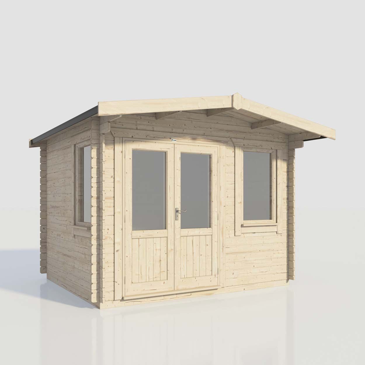 Powersheds Chalet Clasic LCabin 10ftx12ft DTL 44mm