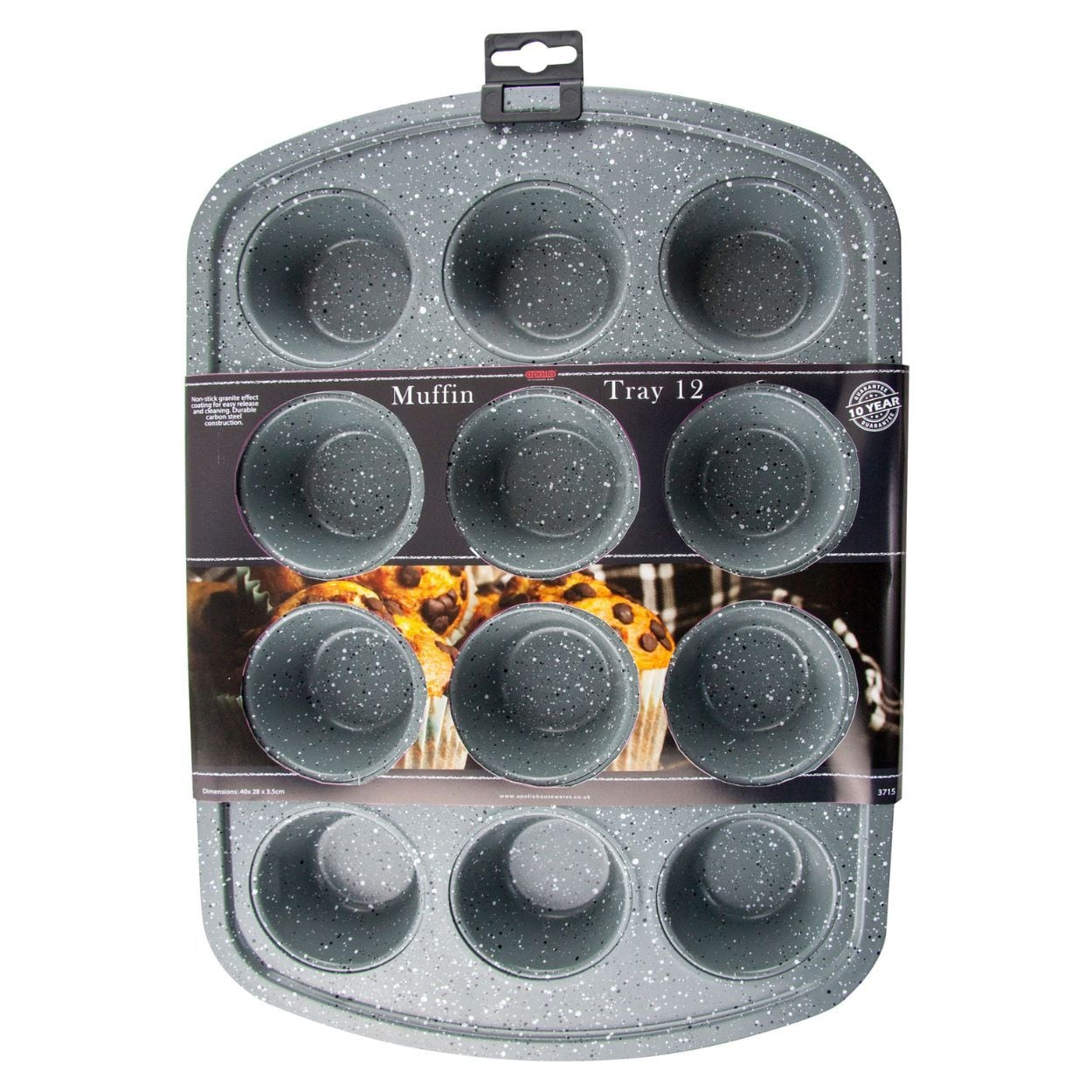 APOLLO GRANITE MUFFIN TRAY