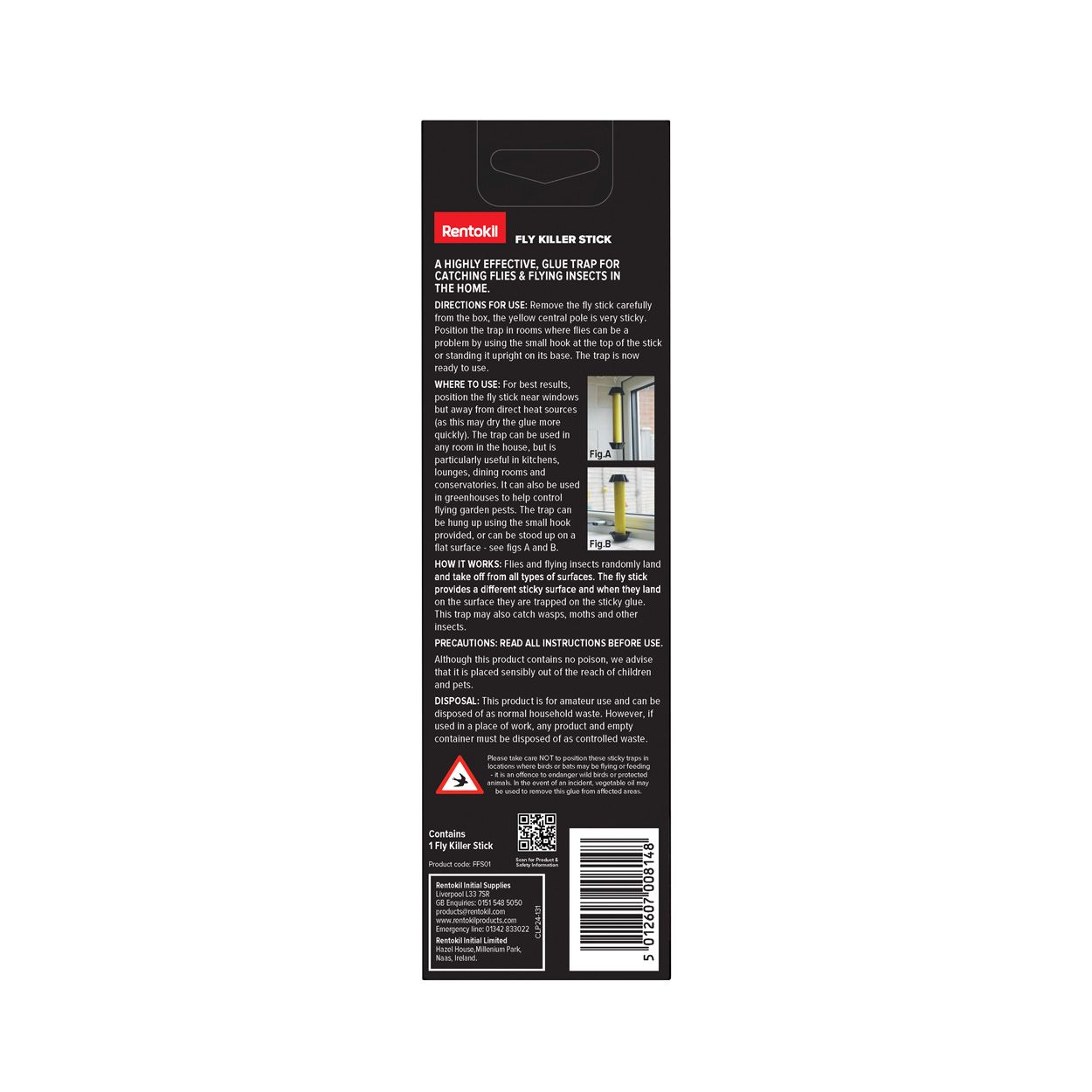Rentokil Fly Killer Stick