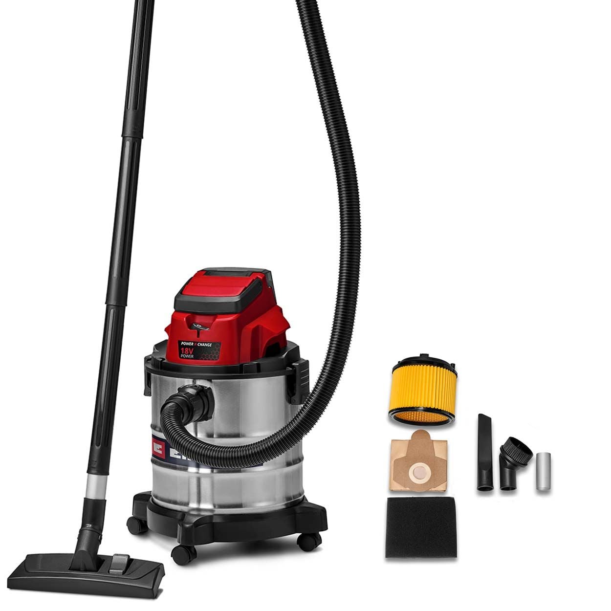 Einhell PXC 18V TC-VC 18/20 Cordless Wet & Dry Vacuum Cleaner - Bare Unit