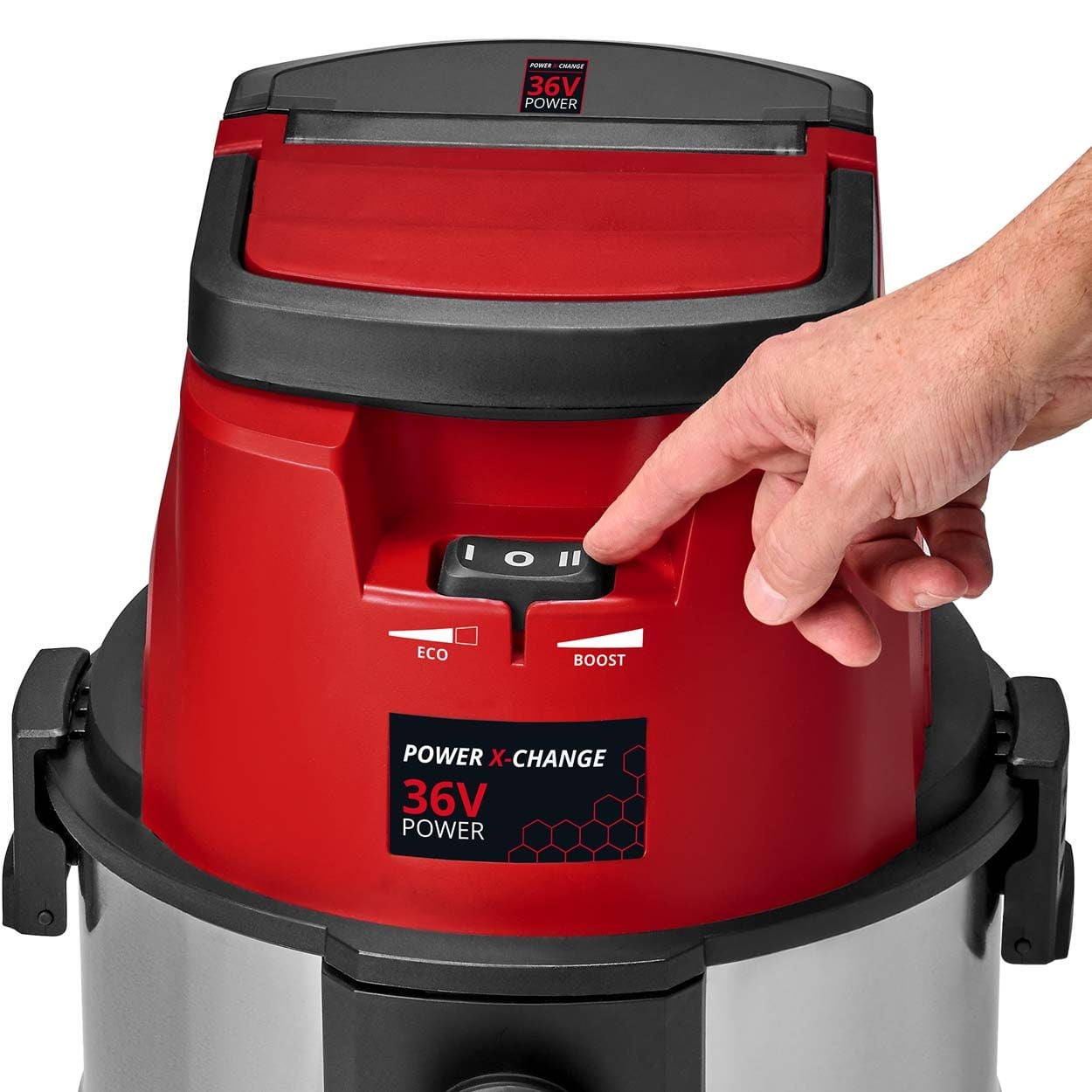 Einhell PXC 36V TE-VC 36/25 Cordless Wet & Dry Vacuum Cleaner - Bare Unit
