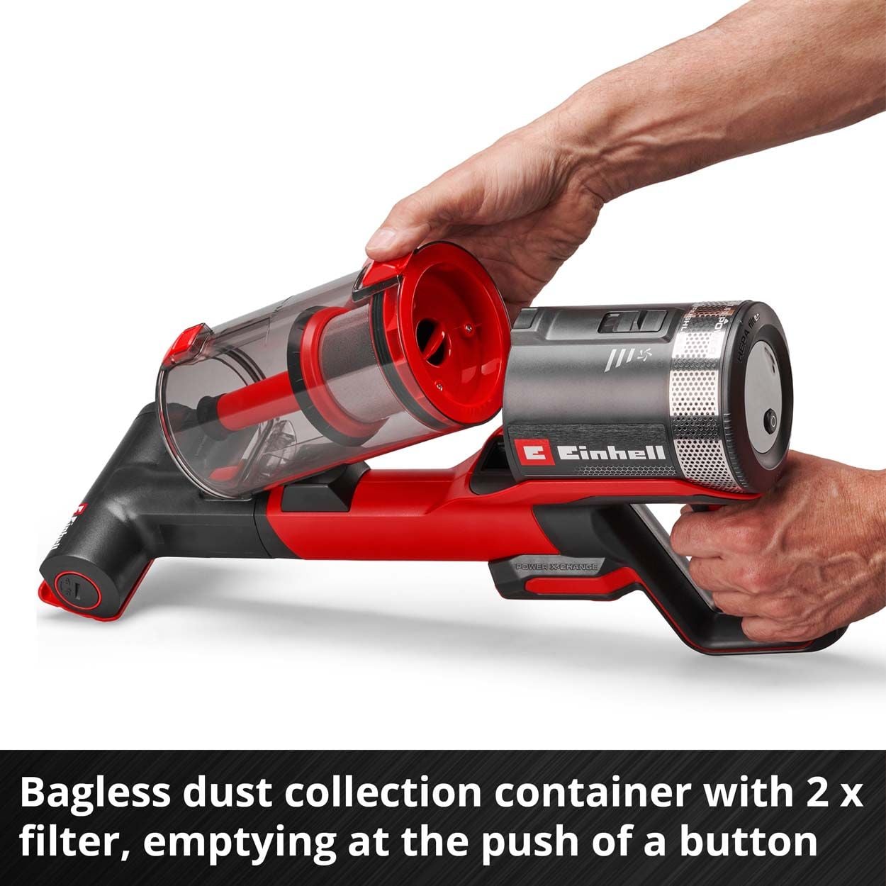 Einhell PXC 18V TE-SV 18/270 Cordless Stick Vacuum Cleaner - Bare Unit