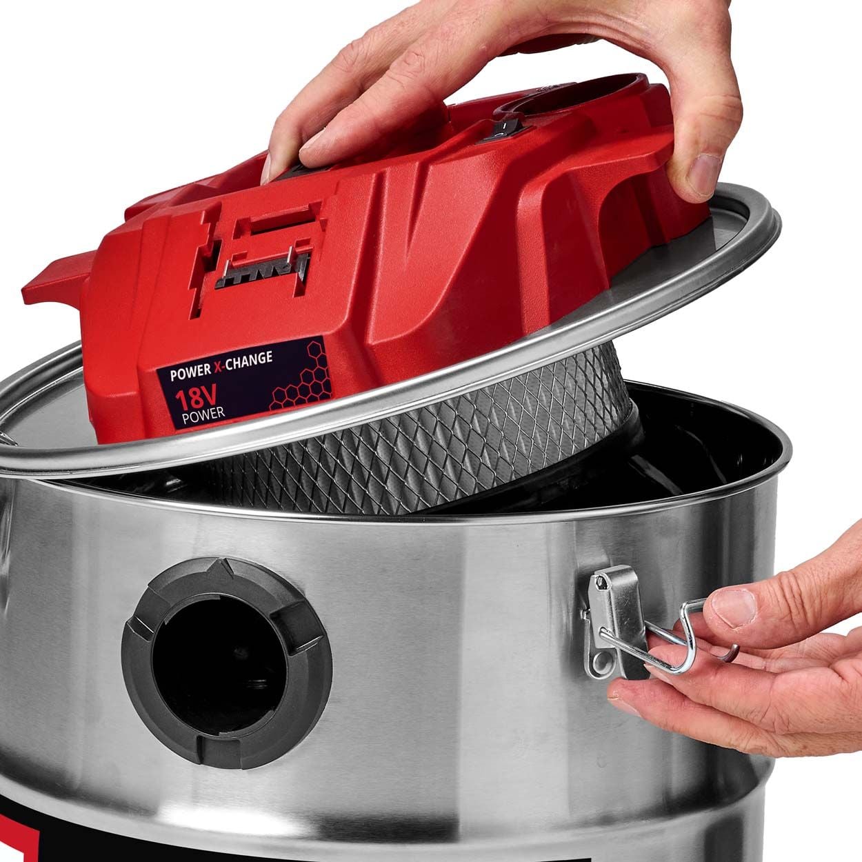 Einhell PXC 18V TE-AV 18/15 Cordless Ash Vacuum Cleaner - Bare Unit