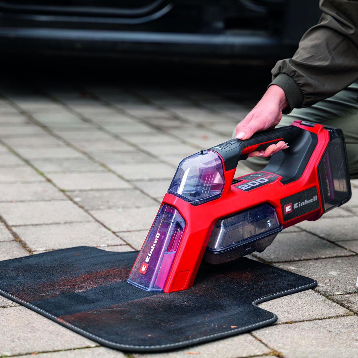 Einhell PXC 18V TE-SCL 18/200 Cordless Spot Cleaner - Bare Unit