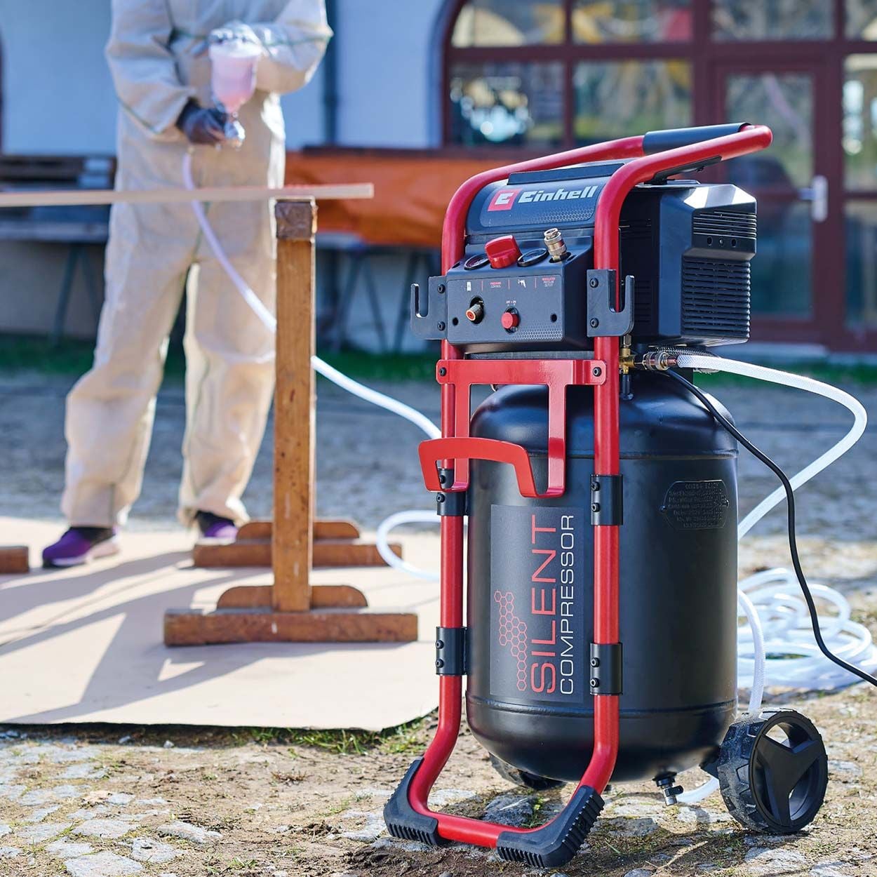 Einhell TE-AC 270/50 Silent Air Compressor 230v