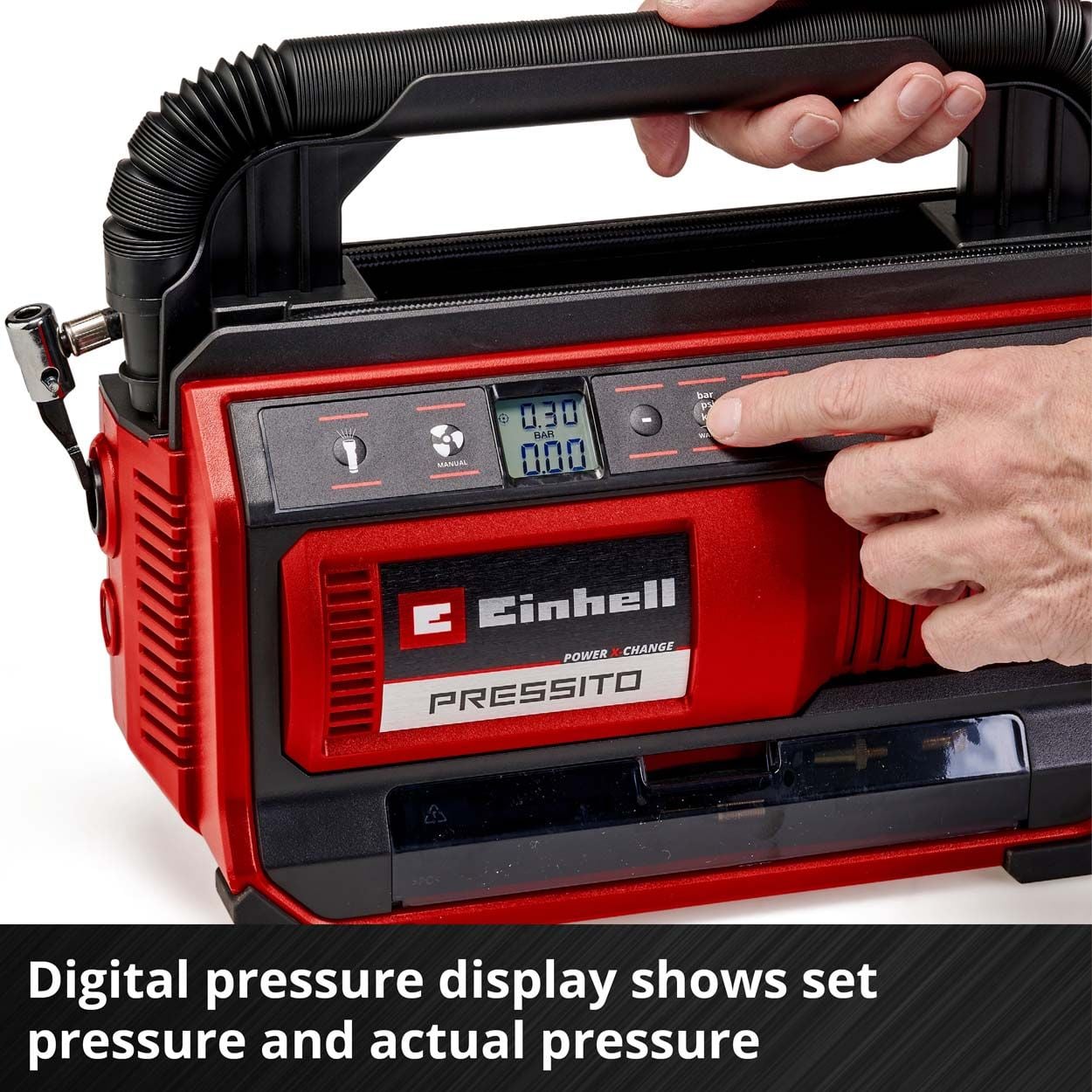 Einhell PXC 18V PRESSITO 18/25 Hybrid Air Compressor
