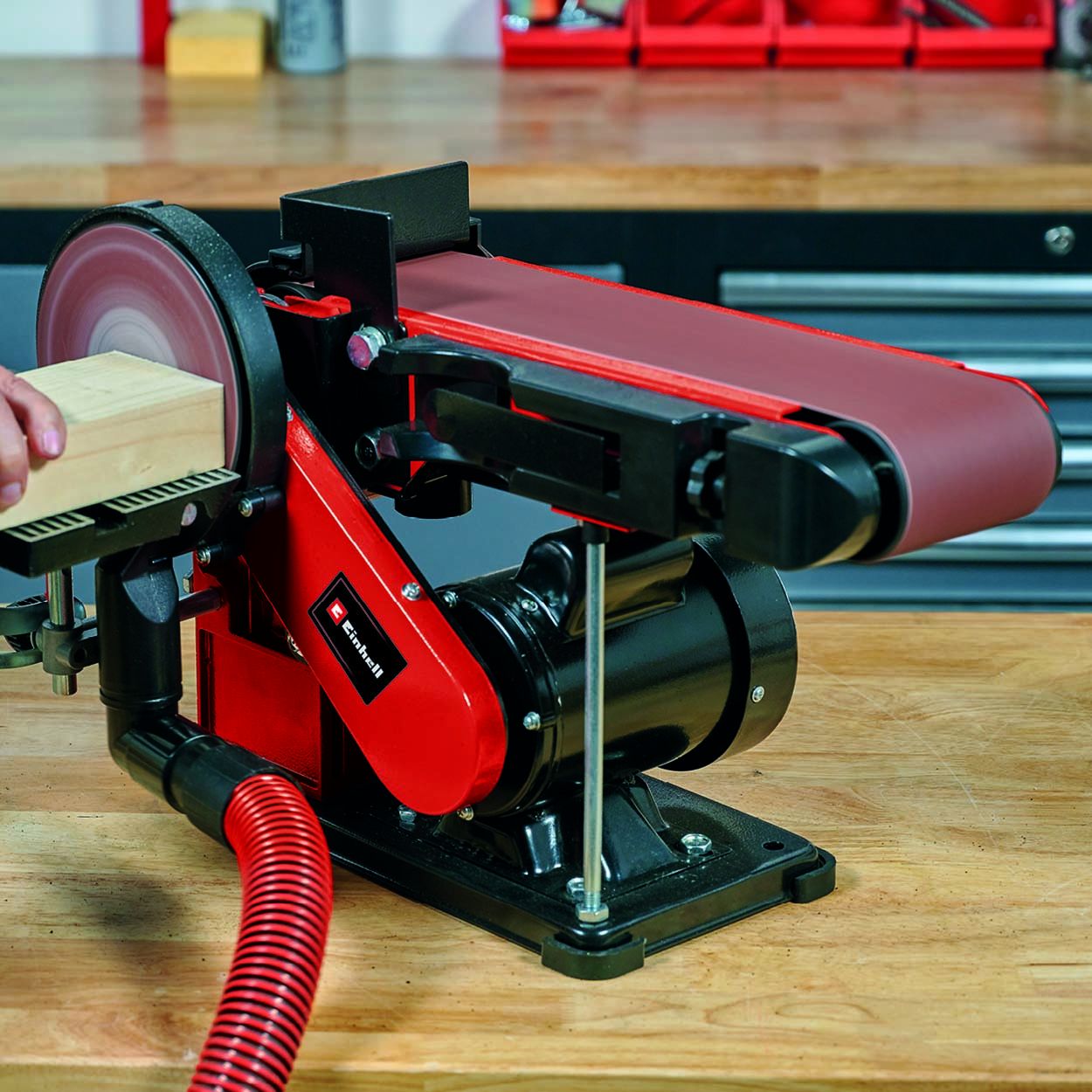 Einhell TC-US 380W Stationary Belt & Disc Sander 230v