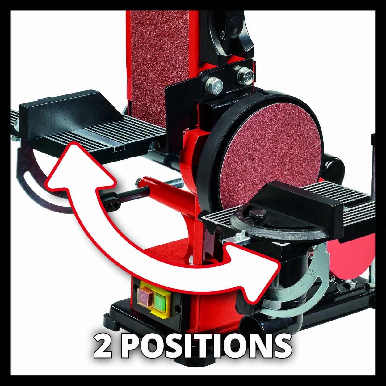 Einhell TC-US 380W Stationary Belt & Disc Sander 230v