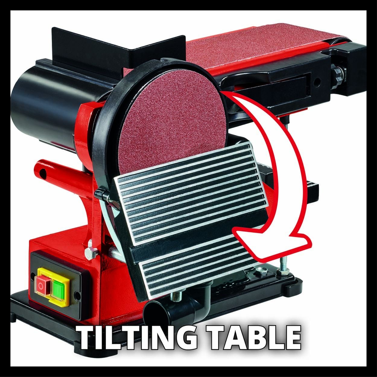 Einhell TC-US 380W Stationary Belt & Disc Sander 230v