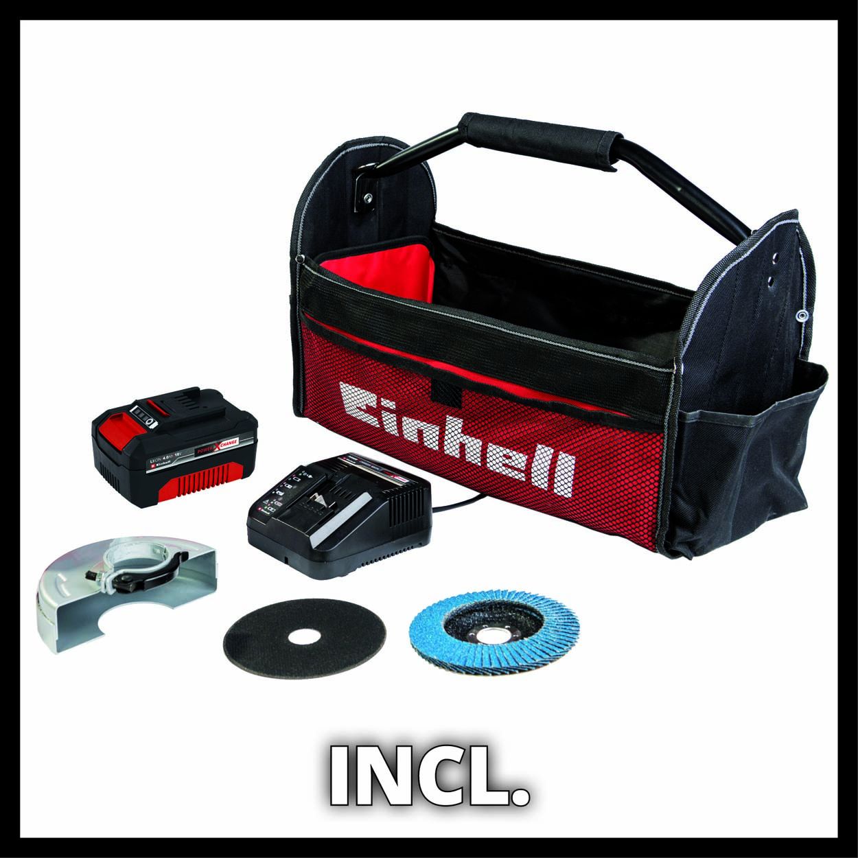 Einhell Cordless Angle Grinder