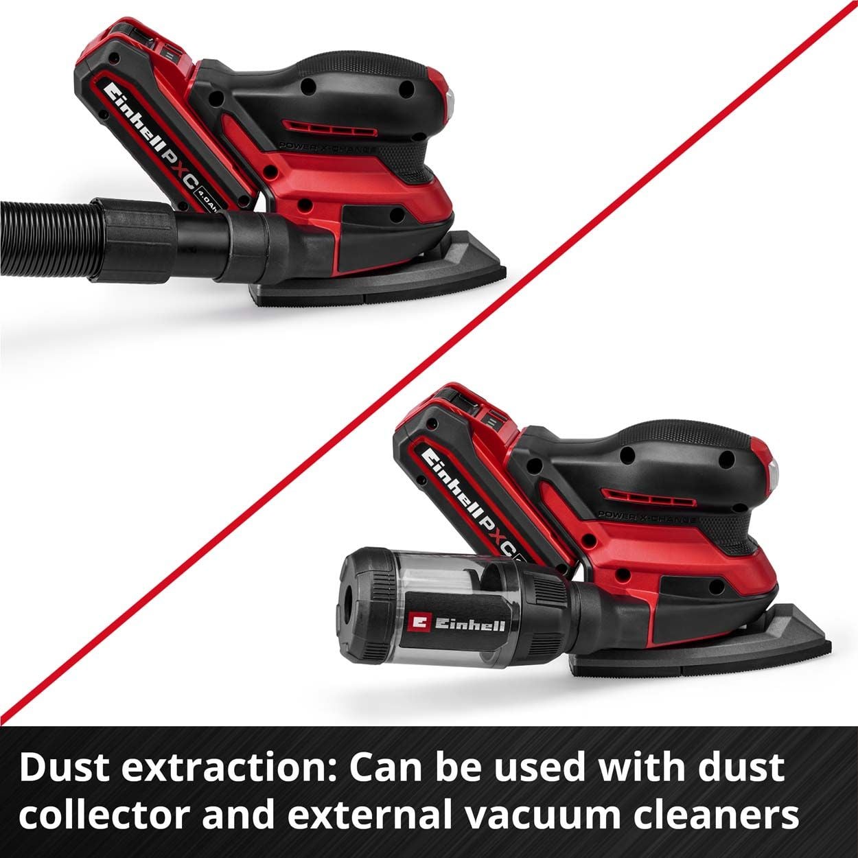 Einhell PXC 18V TE-OS 18/150-2 Cordless Multi Sander - Bare Unit