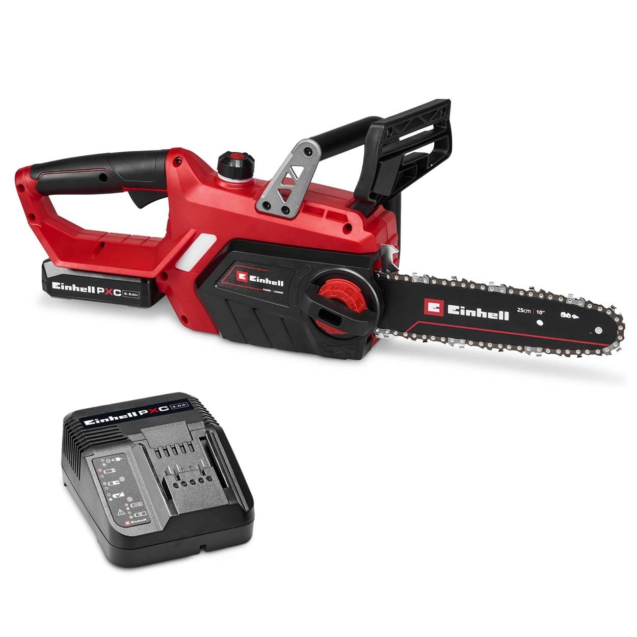 Einhell PXC 18V GE-LC 18/25-1 Cordless Chainsaw Kit (1x 2.5Ah)