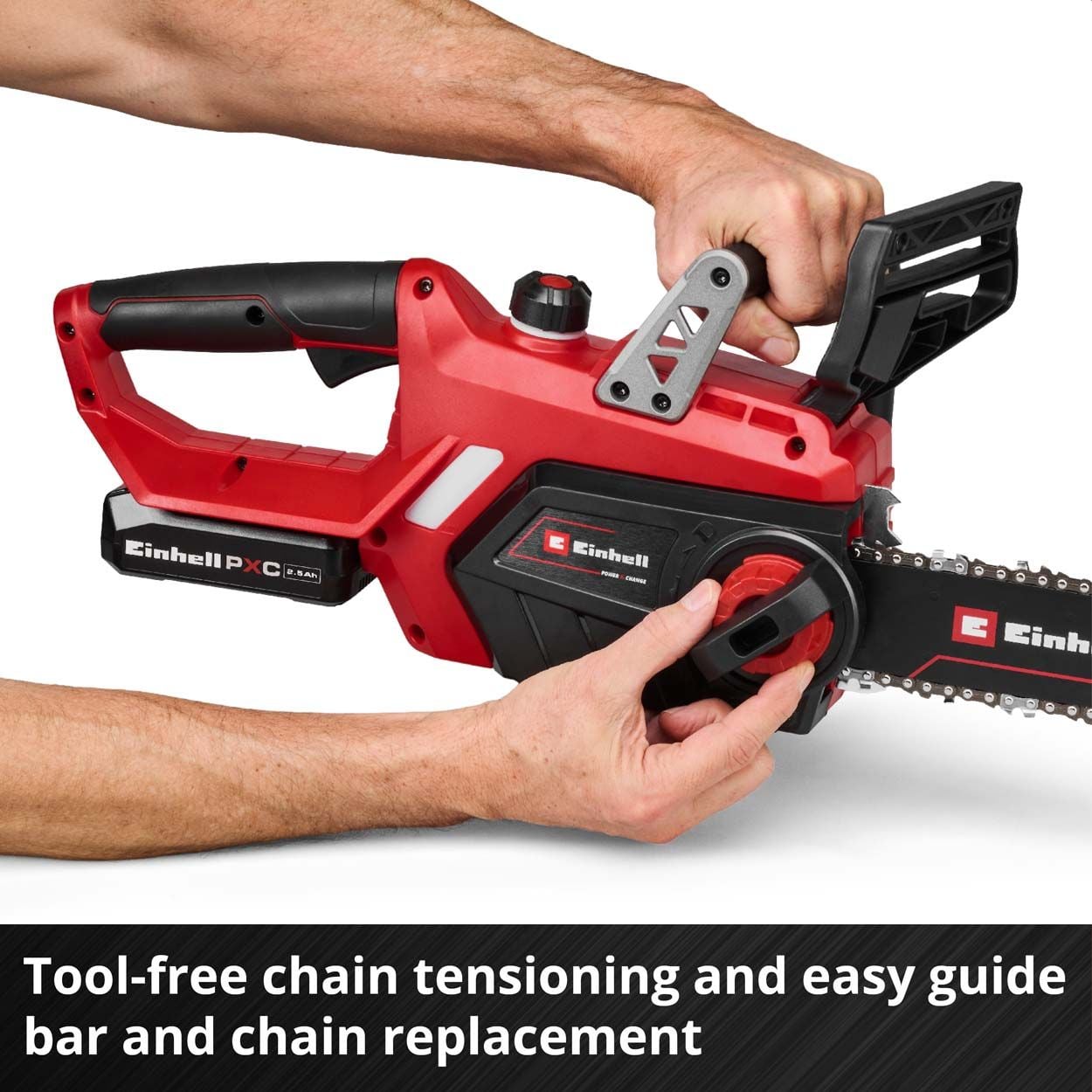 Einhell PXC 18V GE-LC 18/25-1 Cordless Chainsaw Kit (1x 2.5Ah)