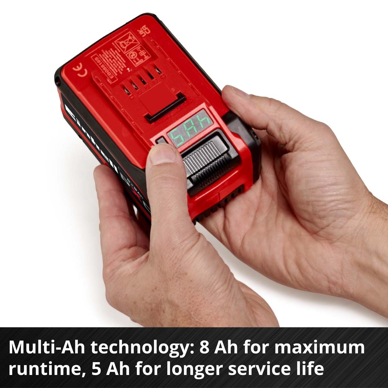 Einhell PXC+ 18V 5–8Ah Multi-Ah Battery