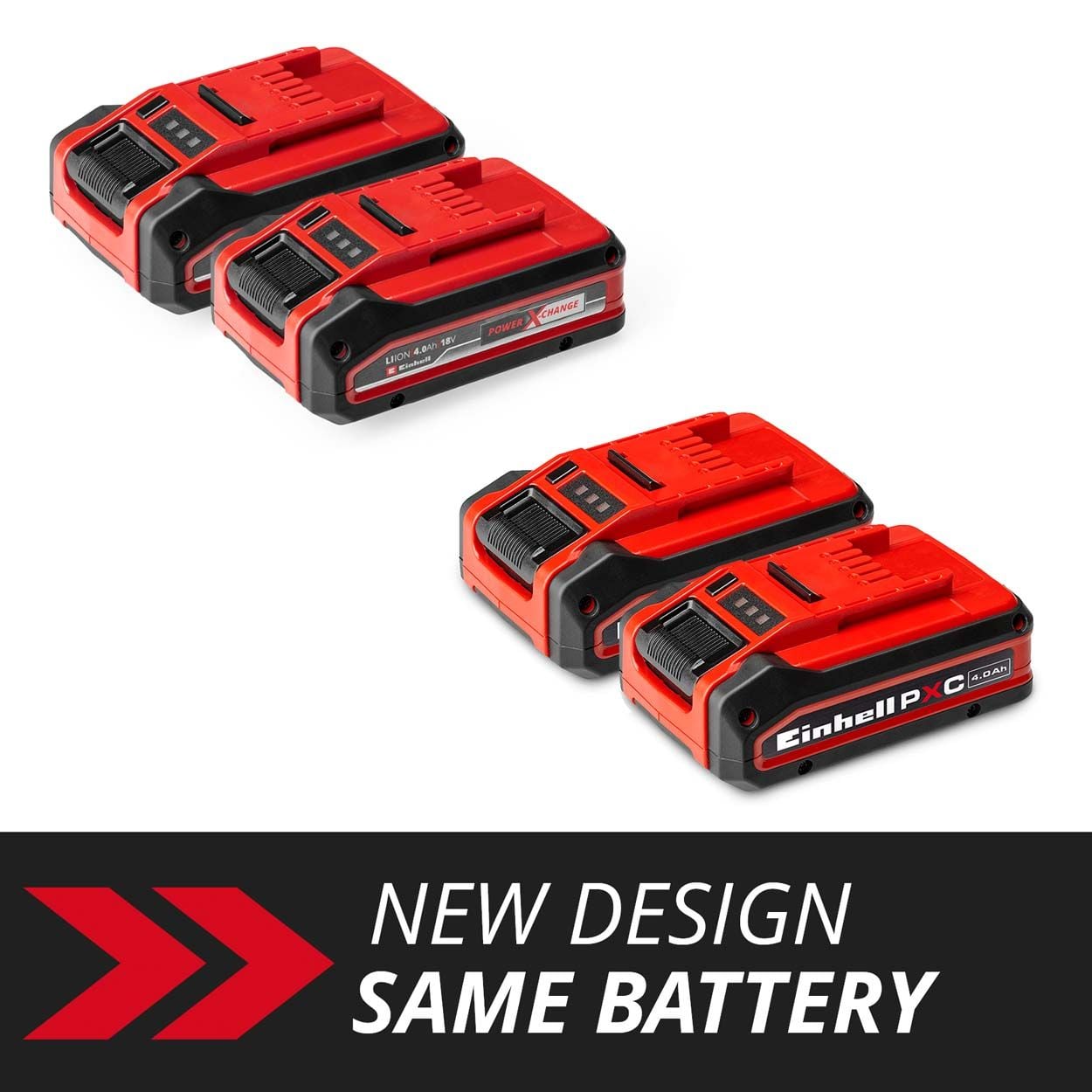 Einhell PXC+ 18V 4.0Ah Twinpack Battery