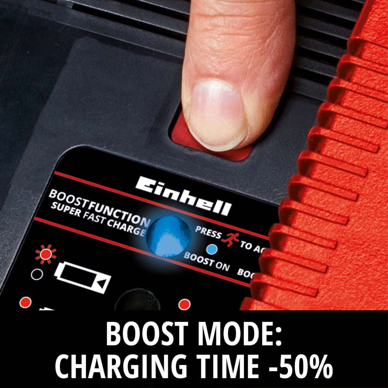 Einhell PXC+ 18V 4–6Ah Battery & 6A Boostcharger Starter Kit