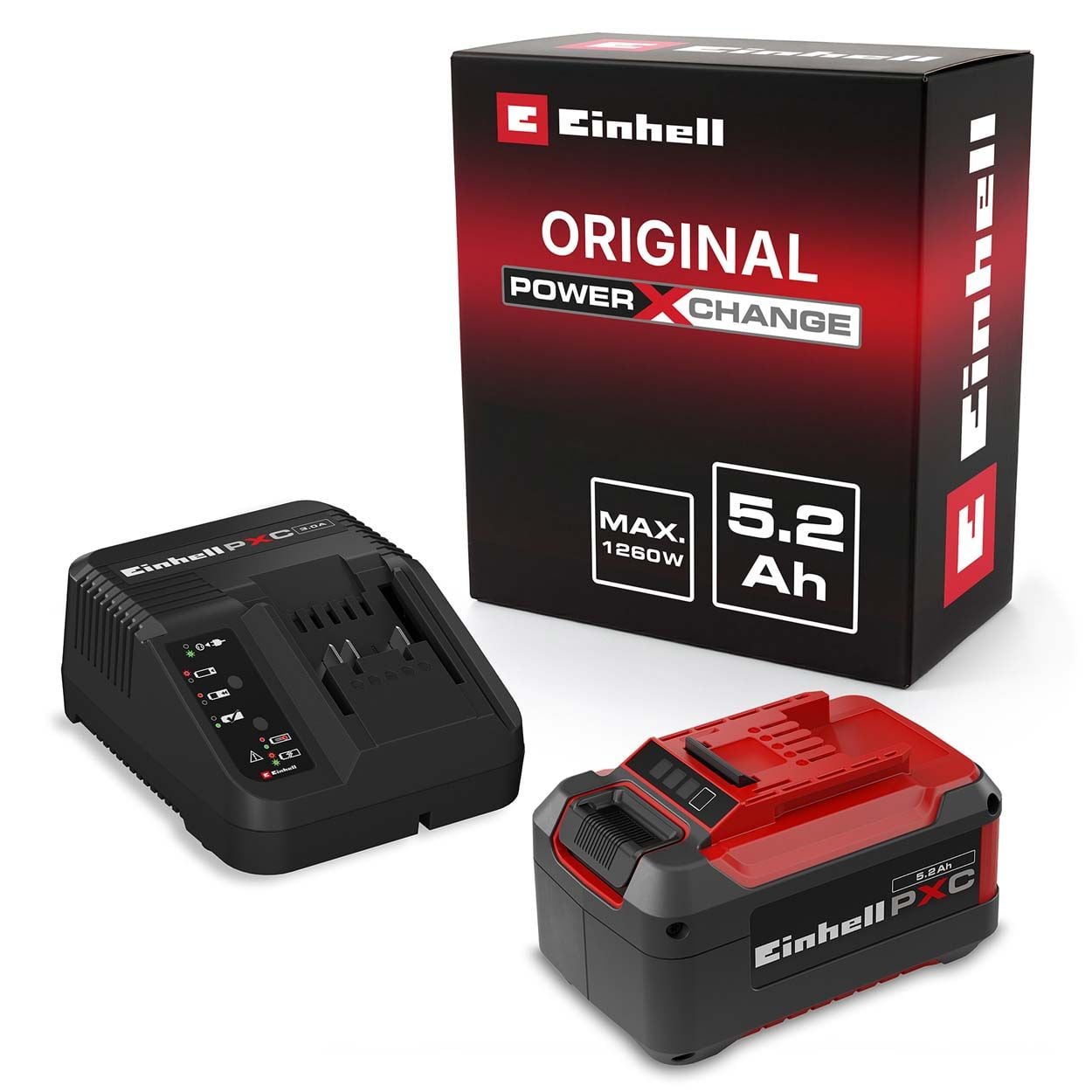 Einhell PXC+ 18V 5.2Ah Starter Kit