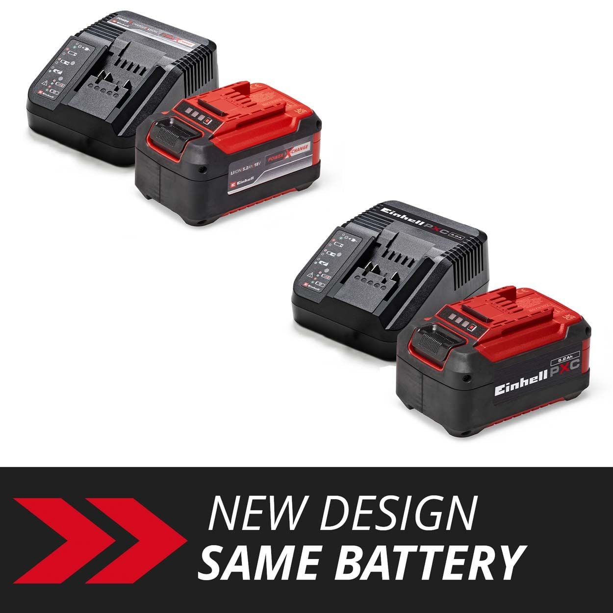 Einhell PXC+ 18V 5.2Ah Starter Kit
