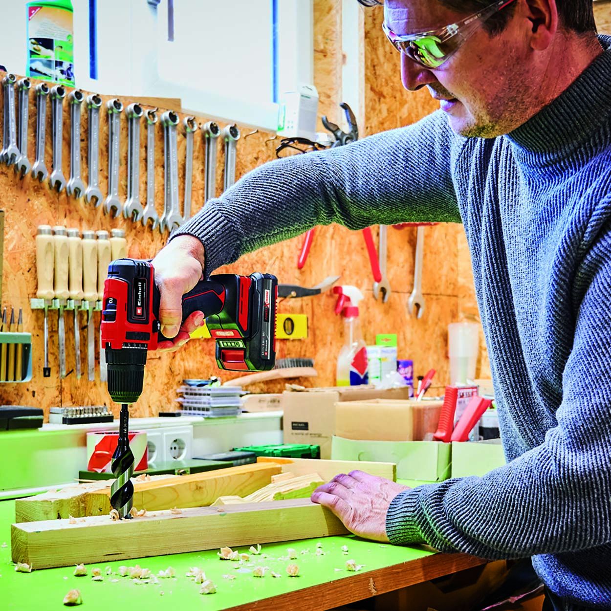 Einhell Professional PXC 18V TE-CD 18/40 BL Cordless Drill - Bare Unit