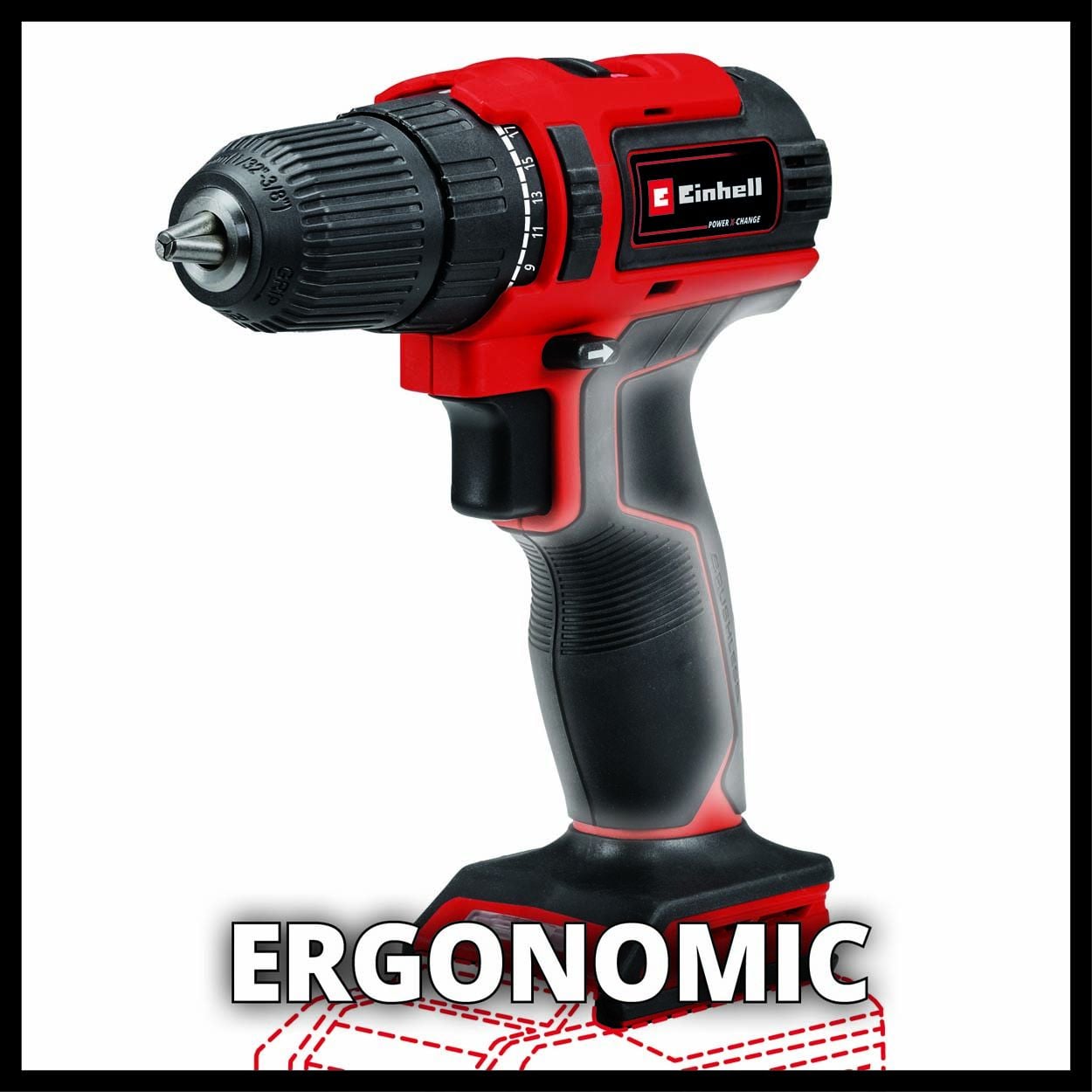 Einhell Professional PXC 18V TE-CD 18/40 BL Cordless Drill - Bare Unit