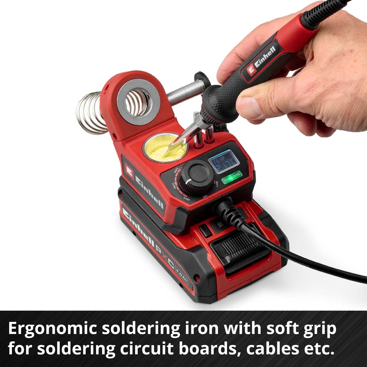 Einhell PXC 18V TE-SI 18/480 Cordless Soldering Iron - Bare Unit