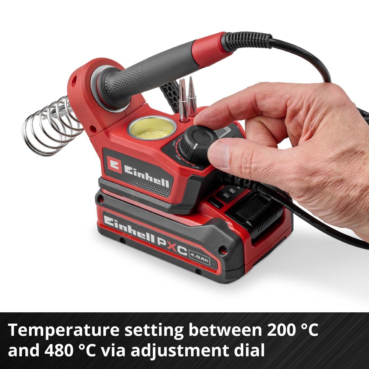 Einhell PXC 18V TE-SI 18/480 Cordless Soldering Iron - Bare Unit