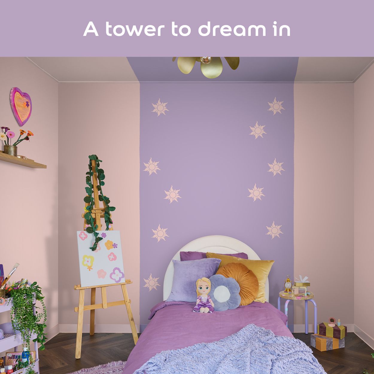 Dulux Easycare Washable & Tough Disney Tangled Enchanted Dream 1.25L