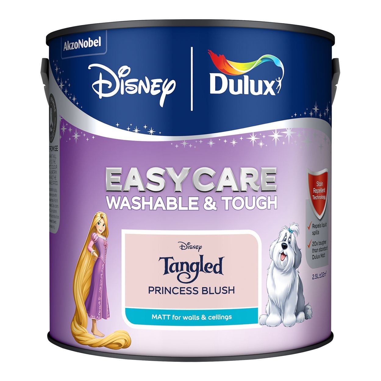 Dulux Easycare Washable & Tough Disney Tangled Princess Blush 2.5L