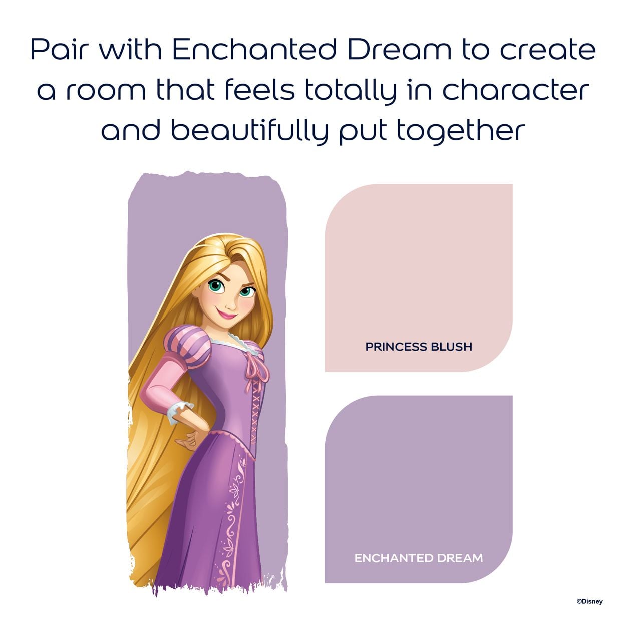 Dulux Easycare Washable & Tough Disney Tangled Princess Blush 2.5L