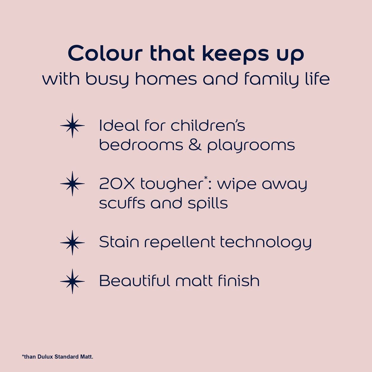 Dulux Easycare Washable & Tough Disney Tangled Princess Blush 2.5L