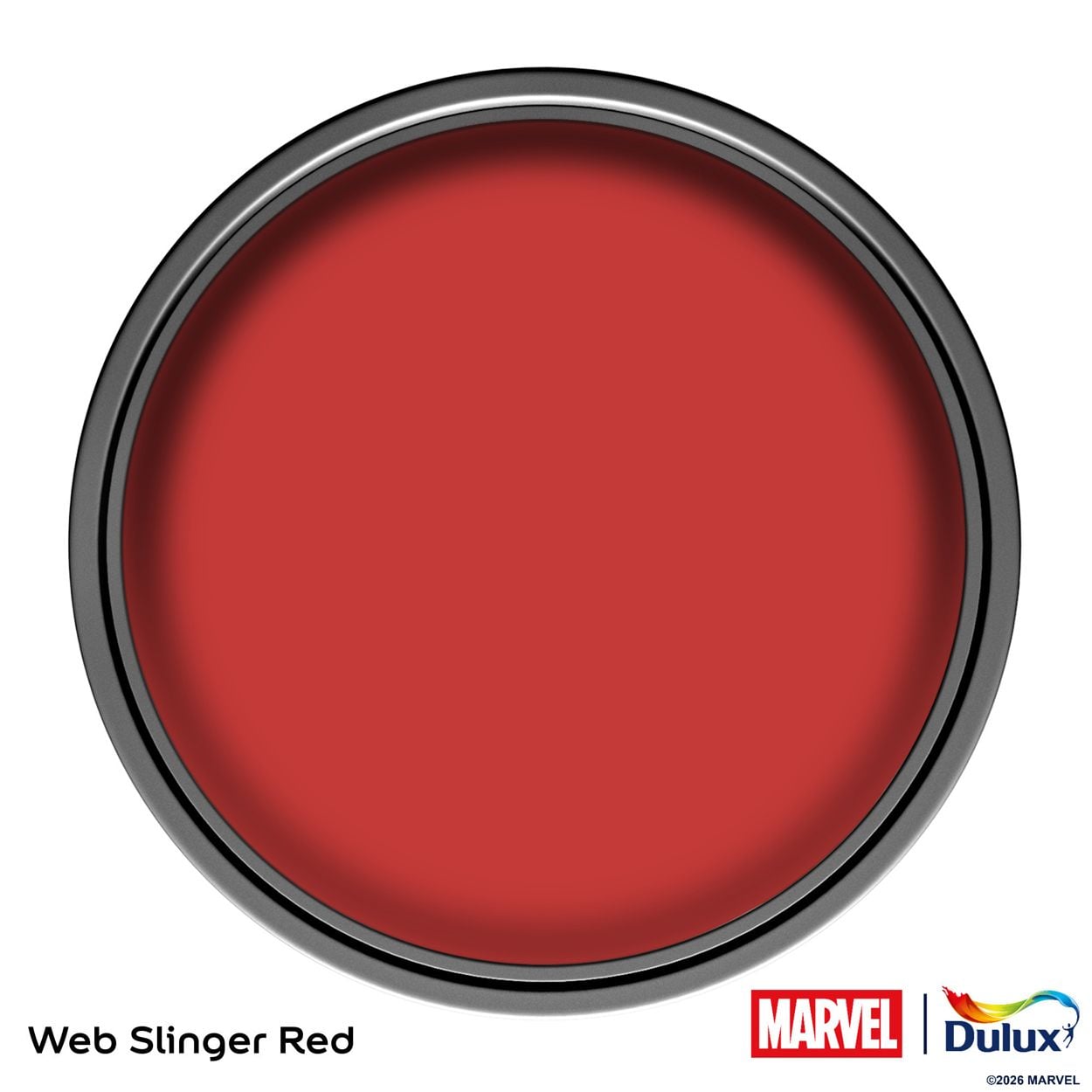 Dulux Easycare Washable & Tough Marvel Avengers Spiderman Web Slinger Red 1.25L