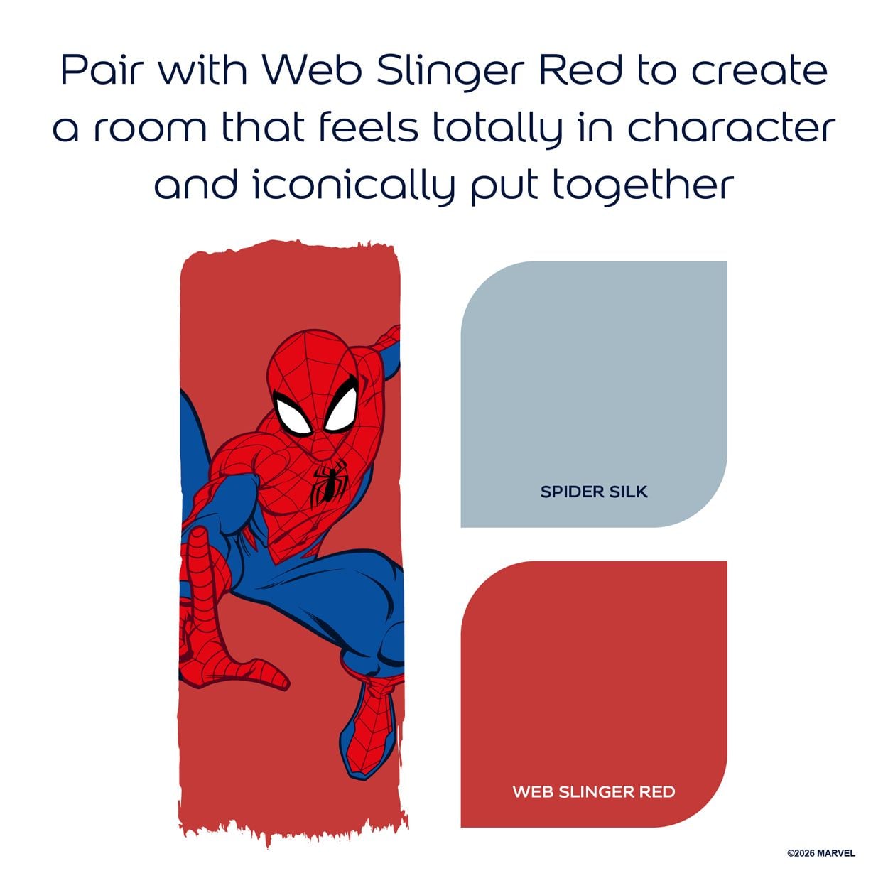 Dulux Easycare Washable & Tough Marvel Avengers Spiderman Spider Silk 2.5L