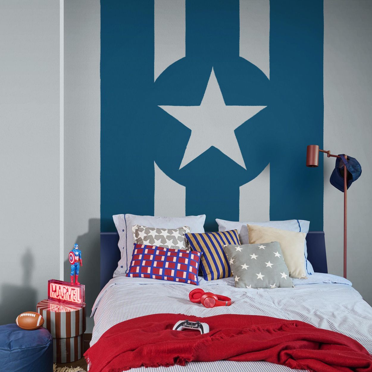 Dulux Easycare Washable & Tough Marvel Avengers Shield Grey 2.5L