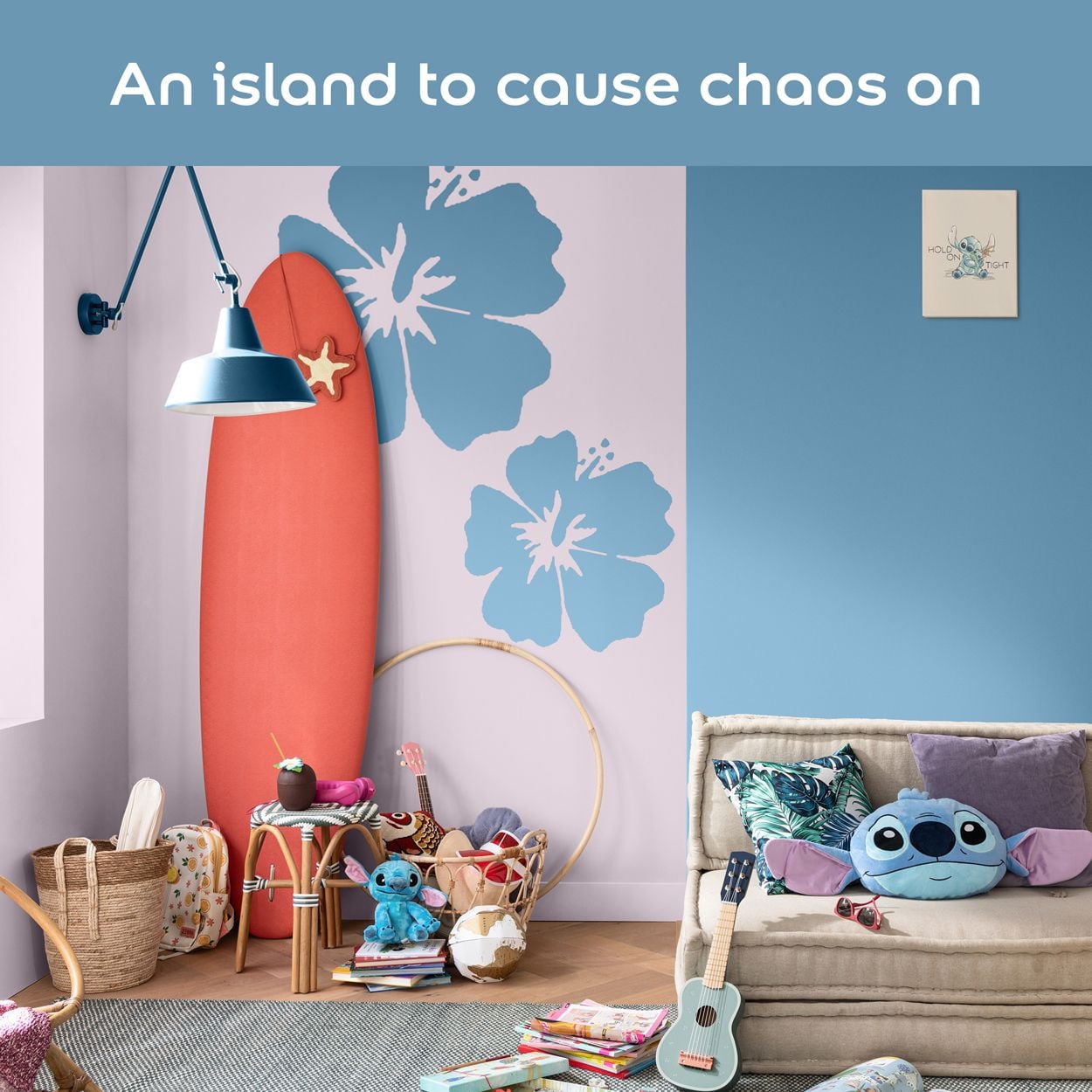 Dulux Easycare Washable & Tough Disney Stitch Exp 626 1.25L