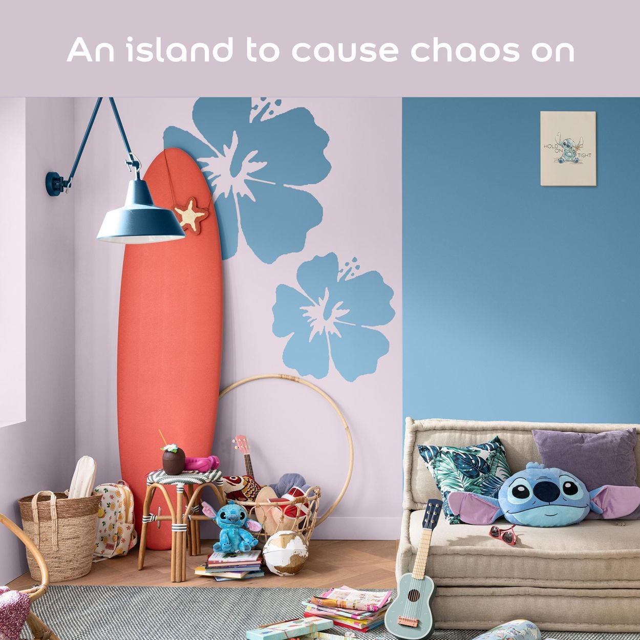 Dulux Easycare Washable & Tough Disney Stitch Cos Rose 2.5L