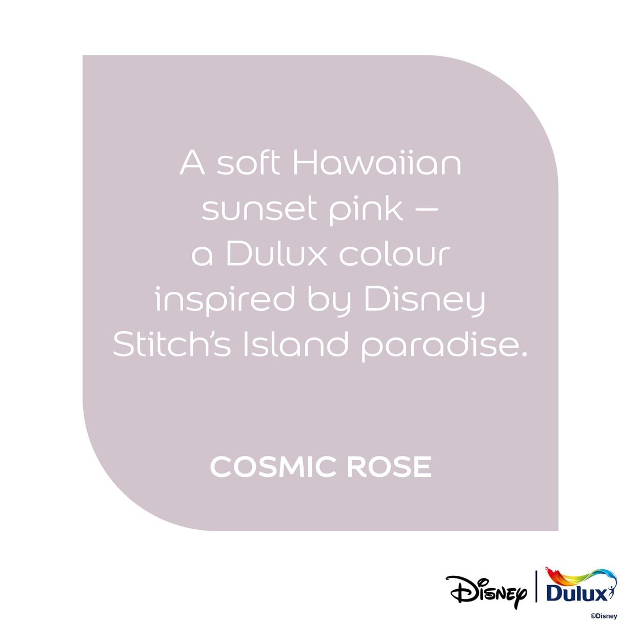 Dulux Easycare Washable & Tough Disney Stitch Cos Rose 2.5L
