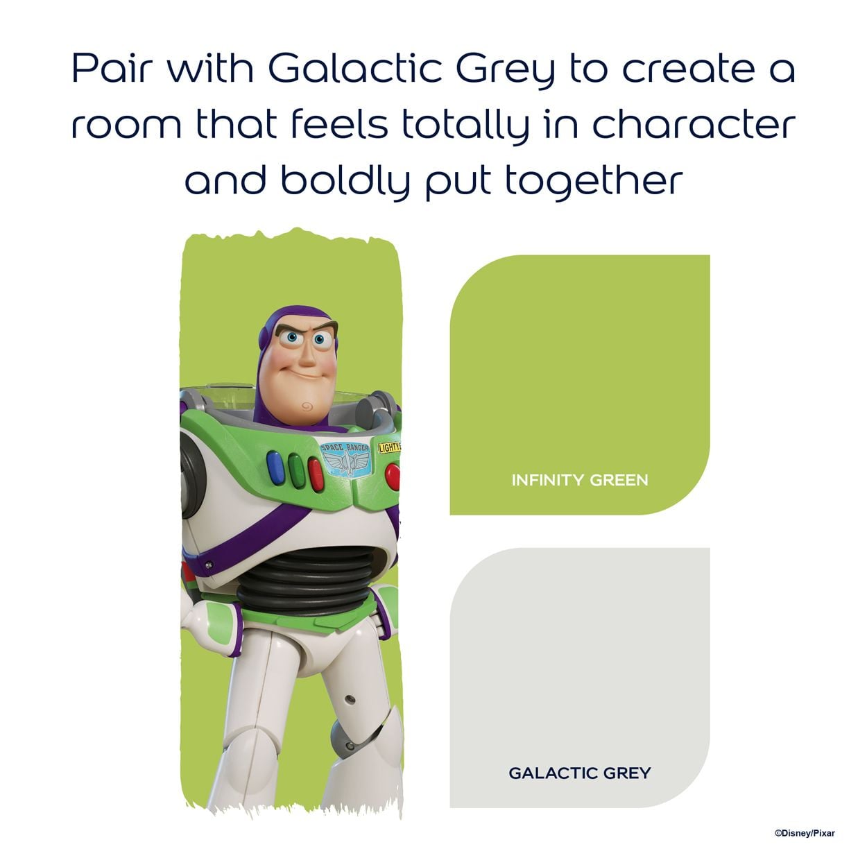 Dulux Easycare Washable & Tough Disney Pixar Toy Story Infinity Green 1.25L