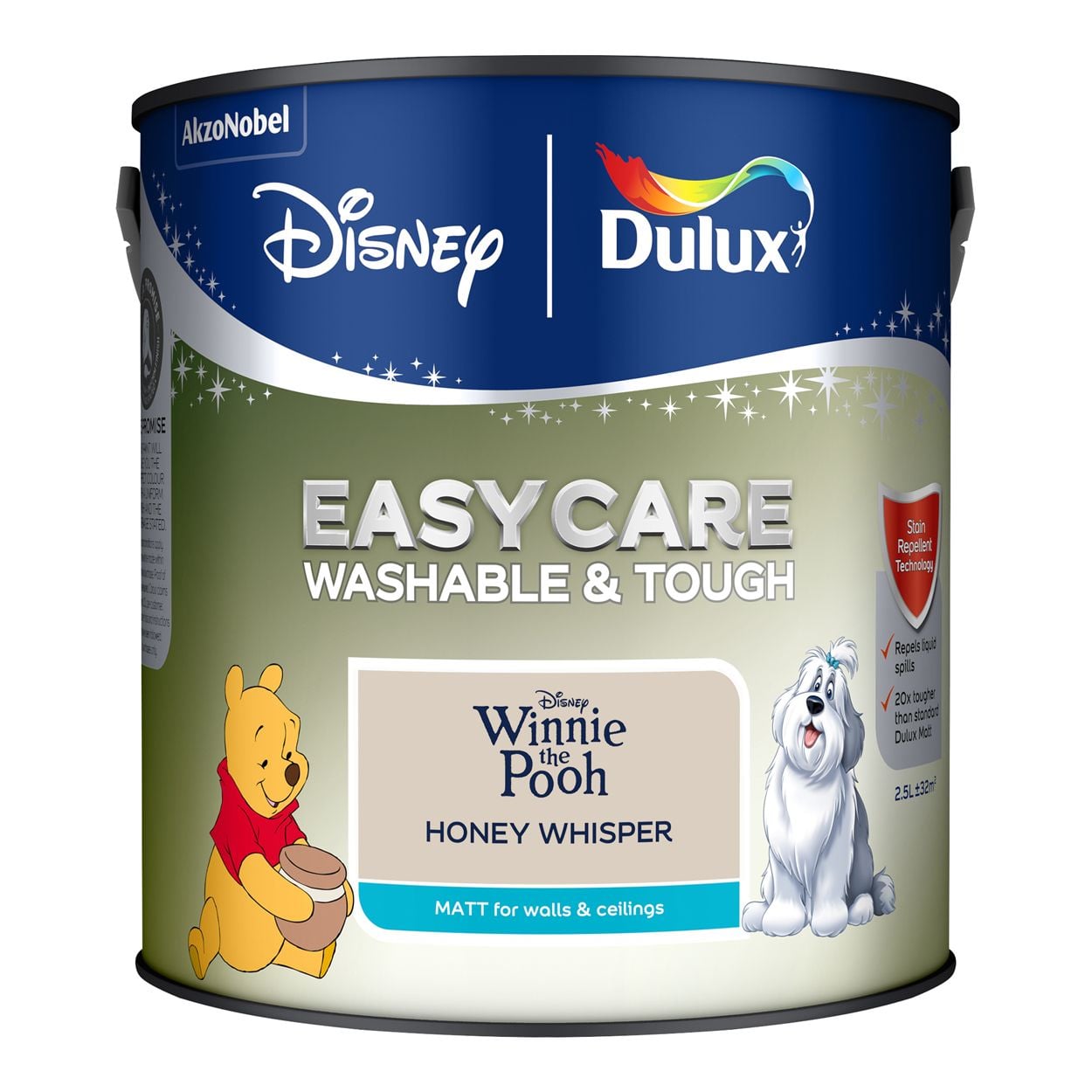 Dulux Easycare Washable & Tough Disney Winnie the Pooh Honey Whisper  2.5L
